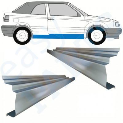 Slieksnis priekš VW Golf 3 1993-1998 / Kreisais+Labais / CABRIO / Komplekts 10374