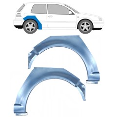 Aizmugurējā arka priekš Volkswagen Golf 4 1997-2006 / Kreisais+Labais / Komplekts 9183