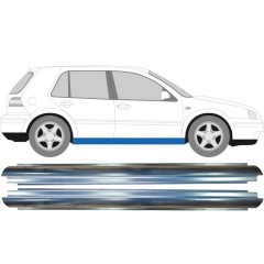 Slieksnis priekš Volkswagen Golf 4 1997-2006 / Kreisais = Labais (simetrisks) / Komplekts 10546
