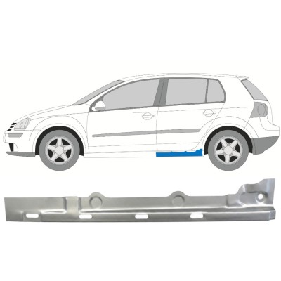 Iekšējais slieksnis priekš Volkswagen Golf 5 2003-2009 / Kreisā 7086