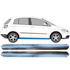 Slieksnis priekš Volkswagen Golf Plus 2005-2013 / Kreisais = Labais (simetrisks) / Komplekts 10484