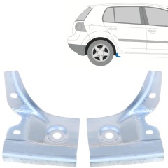Sliekšņa beigu daļa priekš Volkswagen Golf 5 2003-2009 / Kreisais+Labais / Komplekts 16114
