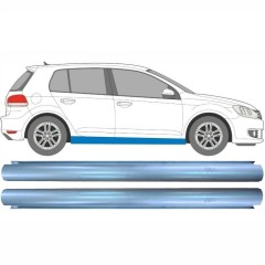 Slieksnis priekš Volkswagen Golf 6 2008-2013 / Kreisais = Labais (simetrisks) / Komplekts 10470