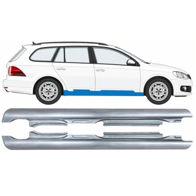 Pilns slieksnis priekš Volkswagen Golf 6 2008-2013 / Kreisais+Labais / COMBI 17049