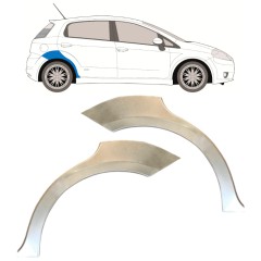Aizmugurējā arka priekš Fiat Grande Punto Evo 2005- / Kreisais+Labais / Komplekts 14761