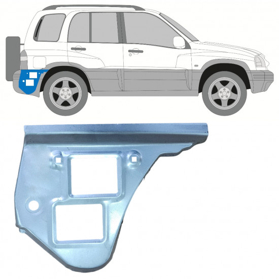 Aizmugurējā arka priekš Suzuki Grand Vitara 1997-2005 / Labā 11692