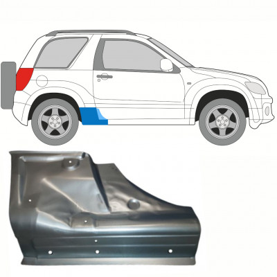 Slieksnis priekš Suzuki Grand Vitara 2005-2012 / Labā 8687