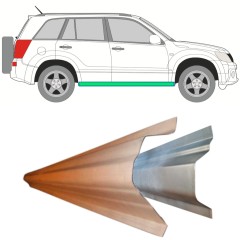 Iekšējais un ārējais slieksnis priekš Suzuki Grand Vitara 2005-2014 / Kreisais = Labais (simetrisks) / Komplekts 11490
