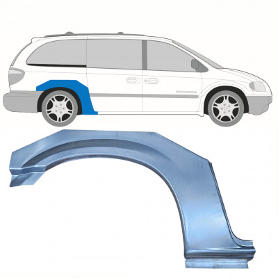 Aizmugurējā arka priekš Chrysler Grand Voyager 2000-2008 / Labā 8611