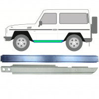 Iekšējais un ārējais slieksnis priekš Mercedes G-Class 1979-  / Kreisā 11771