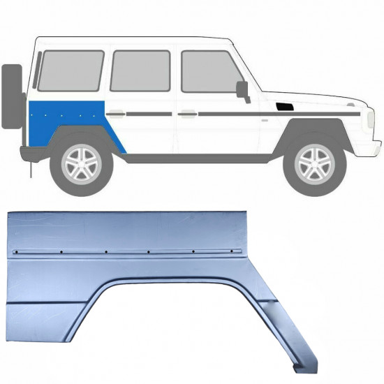 Aizmugurējā arka priekš Mercedes G-Class 1979- / Labā 8874