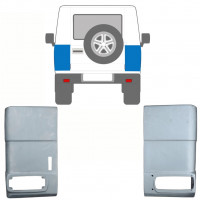 Aizmugurējais statņa stūris priekš Mercedes G-Class W463 1992- / Kreisais+Labais / Komplekts 10115