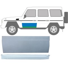 Priekšpuse durvju iekšējais un ārējais panelis priekš Mercedes G-Class W460 W461 W463 1979- / Kreisā / Komplekts 9466
