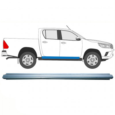 Slieksnis priekš Toyota Hilux 2015- / Kreisais = Labais (simetrisks) 10139