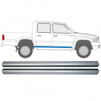 Slieksnis priekš Toyota Hilux 2001-2005 / Kreisais = Labais (simetrisks) / Komplekts 9965