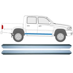Slieksnis priekš Toyota Hilux 1998-2005 / Kreisais = Labais (simetrisks) / Komplekts 9614