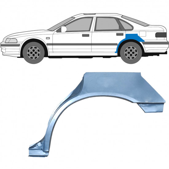 Aizmugurējā arka priekš Honda Accord 1993-1998 / Kreisā 5909
