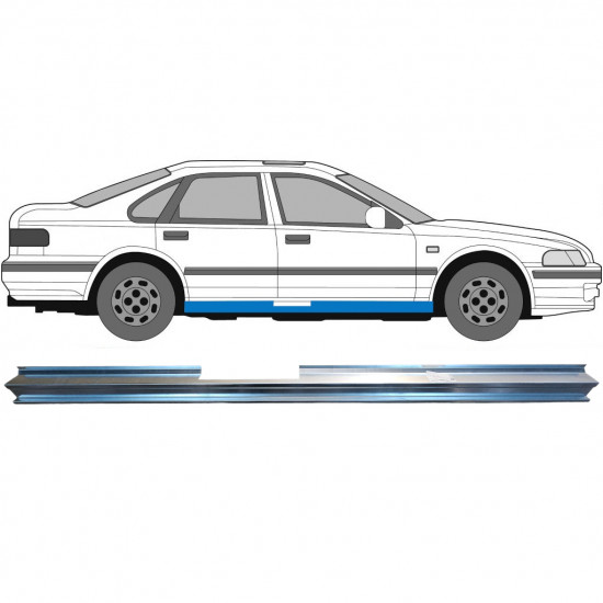Slieksnis priekš Honda Accord 1993-1998 / Labā 5888