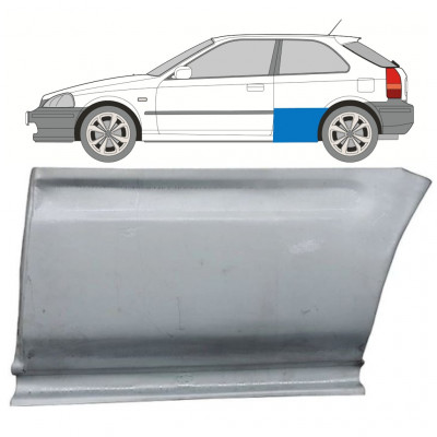 Aizmugurējā arka priekš Honda Civic 1995-2001 / Kreisā 7678