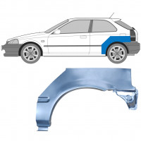 Aizmugurējā arka priekš Honda Civic EJ EK 1995-2001 / Kreisā 5126