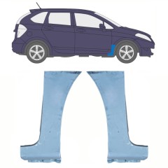 Priekšējā spārna daļa priekš Honda FR-V 2005-2009 / Kreisais+Labais / Komplekts 10833