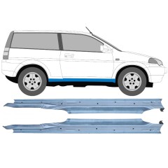 Pilns slieksnis priekš Honda HR-V 1999-2006 / Kreisais+Labais / Komplekts 10451
