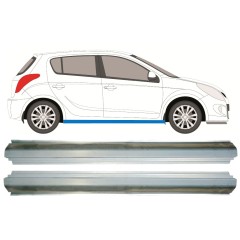 Slieksnis priekš Hyundai i20 2008-2014 / Kreisais = Labais (simetrisks) / Komplekts 9791