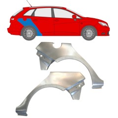 Aizmugurējā arka priekš Seat Ibiza 2008-2017 / Kreisais+Labais / COMBI / Komplekts 14609