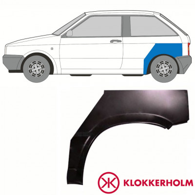 Aizmugurējā arka priekš Seat Ibiza 1984-1993 / Kreisā 10737