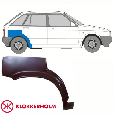 Aizmugurējā arka priekš Seat Ibiza 1984-1993 / Labā 10739