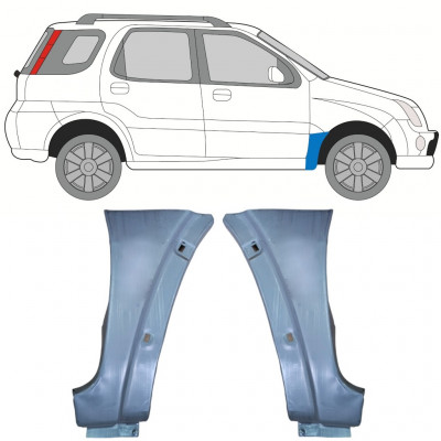 Priekšējā spārna daļa priekš Suzuki Ignis 2000-2008 / Komplekts 11132