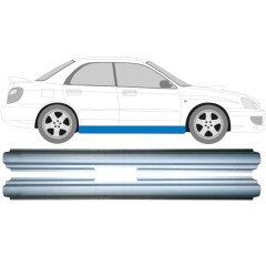 Slieksnis priekš Subaru Impreza GD GG 2000-2007 / Kreisais = Labais (simetrisks) / Komplekts 9159