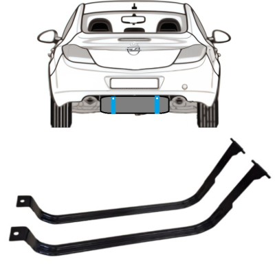 Degvielas tvertnes kronšteini priekš Opel Insignia 2008-2017 15991