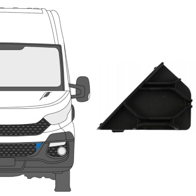 Bampera režģis priekš Iveco Daily 2014-2019 / Kreisā 16241