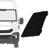 Bampera režģis priekš Iveco Daily 2014-2019 / Kreisā 16242