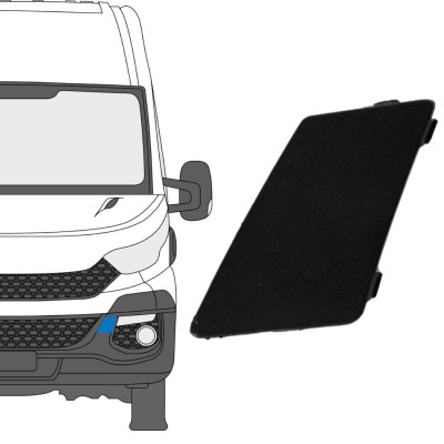 Bampera režģis priekš Iveco Daily 2014-2019 / Kreisā 16242