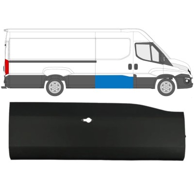 Bīdāmo durvju sānu josla priekš Iveco Daily 2014-2019 / Labā 16654