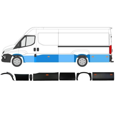 Joslu komplekts ar lukturi priekš Iveco Daily 2014-2019 / Kreisā / 11984