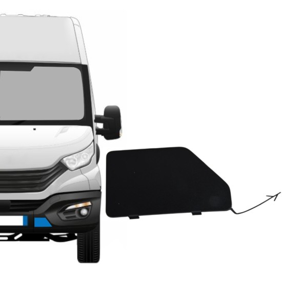 Bampera režģis priekš Iveco Daily 2019- / Kreisā 16249