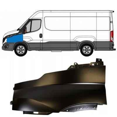 Priekšējais spārns priekš Iveco Daily 2019- / Kreisā 17108