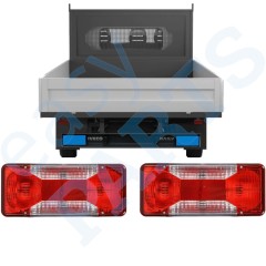 Aizmugurējais lukturis priekš Iveco Daily 1999-2014 / Kreisais+Labais / Komplekts 9842