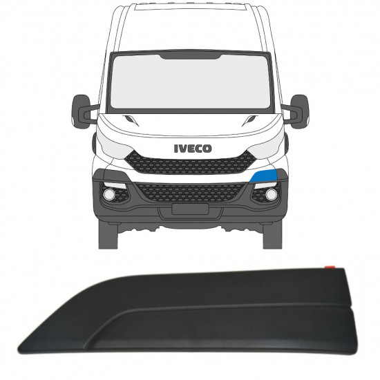 Bampera josla priekš Iveco Daily 2014- / Kreisā 11842