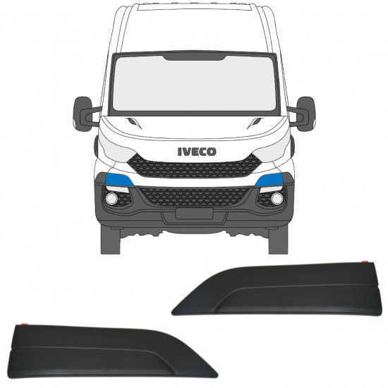 Bampera josla priekš Iveco Daily 2014- / Komplekts 11843