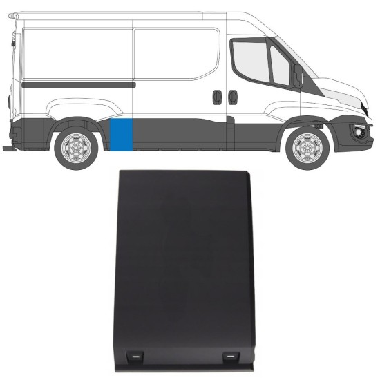 Aizmugurējā spārna sānu josla priekš Iveco Daily 2006-2016 / Labā 16661