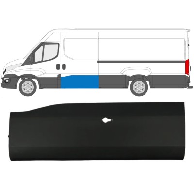 Bīdāmo durvju sānu josla priekš Iveco Daily 2014-2019 / Kreisā 11970