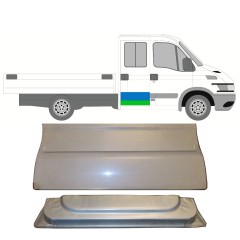 Aizmugurējo durvju iekšējā un ārējā daļa priekš Iveco Daily 1999-2014 / Kreisais = Labais (simetrisks) / Komplekts 16174