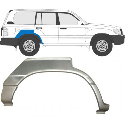 Aizmugurējā arka priekš Toyota Land Cruiser 1998-2007 / Labā 7054