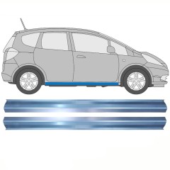 Slieksnis priekš Honda Jazz 2008-2015 / Kreisais = Labais (simetrisks) / Komplekts 10371