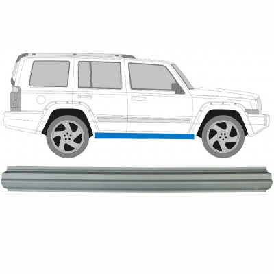 Ārējais slieksnis priekš Jeep Commander 2005-2010 / Kreisais = Labais (simetrisks) 8356