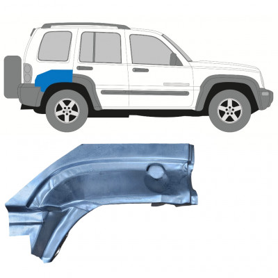 Aizmugurējā arka aizmugurējā daļa priekš Jeep Liberty 2001-2008 / Labā 7938